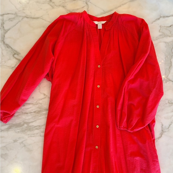 Lilly Pulitzer Other - Lilly Pulitzer Textured Red Swim Coverup